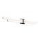 Z-Lite Zane Vanity, 2-Light, 40 In.W x 2.5 In.L x 5 In.H, Matte Black/Frosted 1008-40W-MB-LED - alternate 7